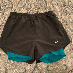 Nike Dri-Fit Tempo Shorts w/built in shorts